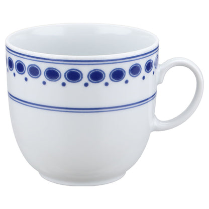 Kaffeetasse Blaue Ovale