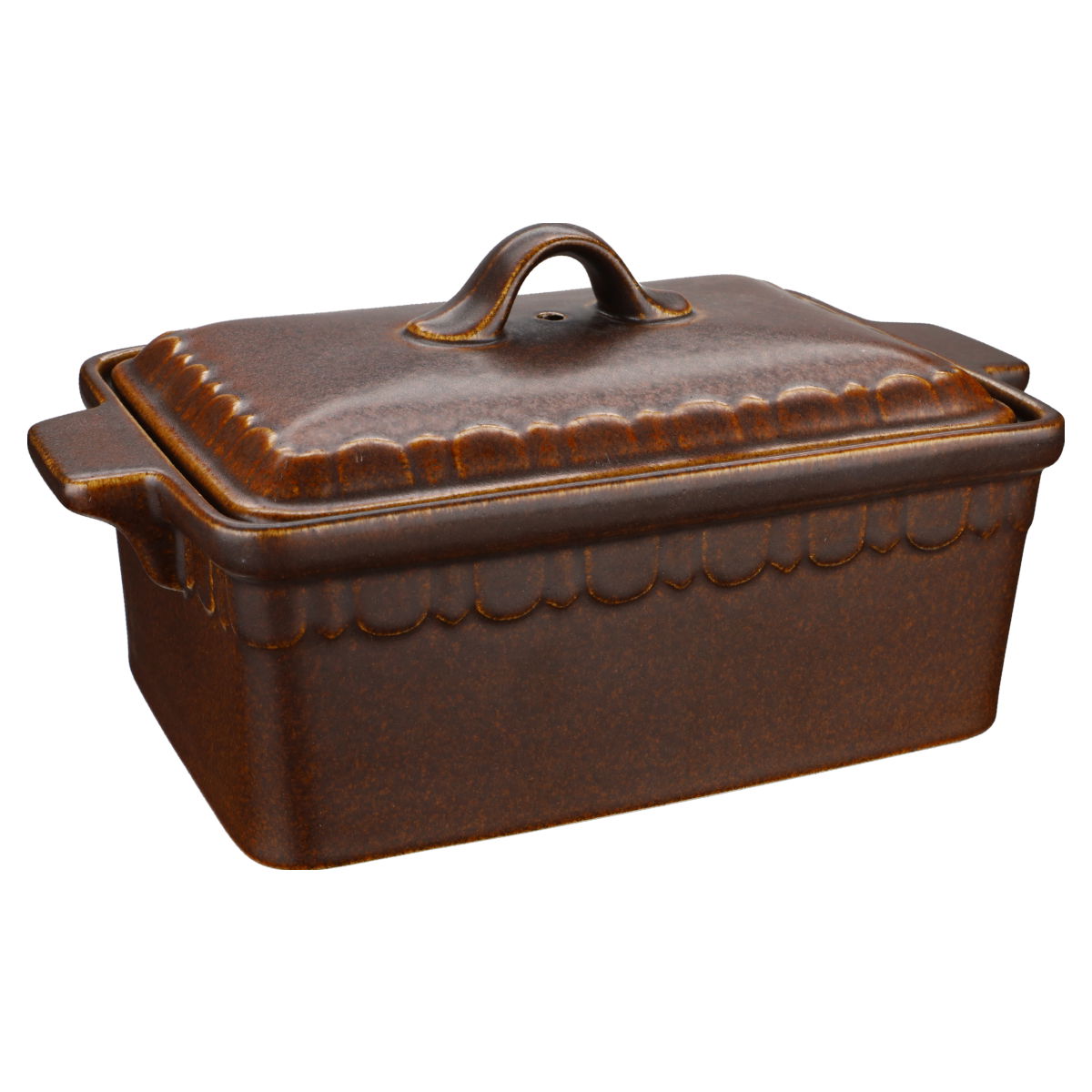 Auflaufform mit Deckel / Friesentopf 1,2 L