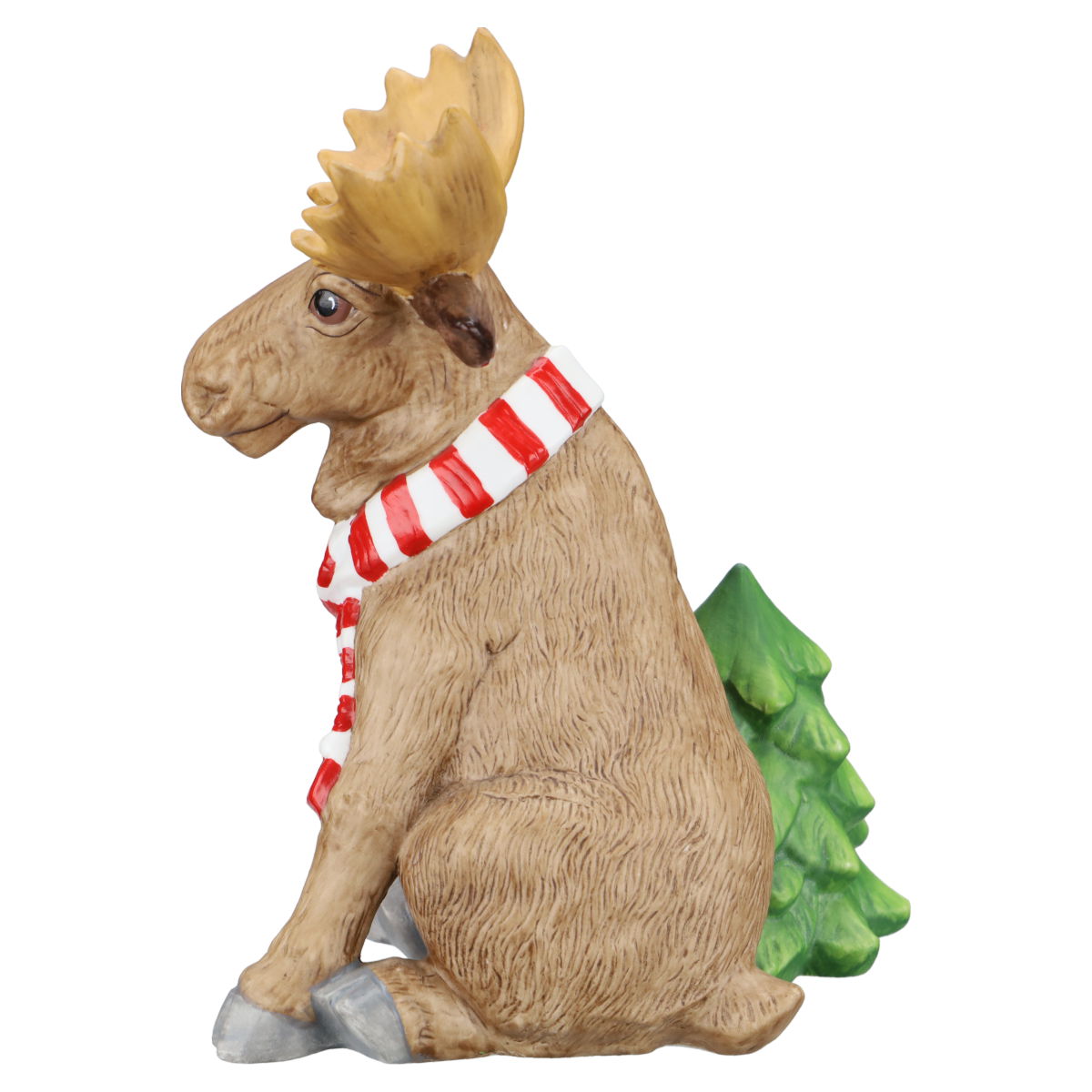 Figur 2 Elche mit Schal und Baum