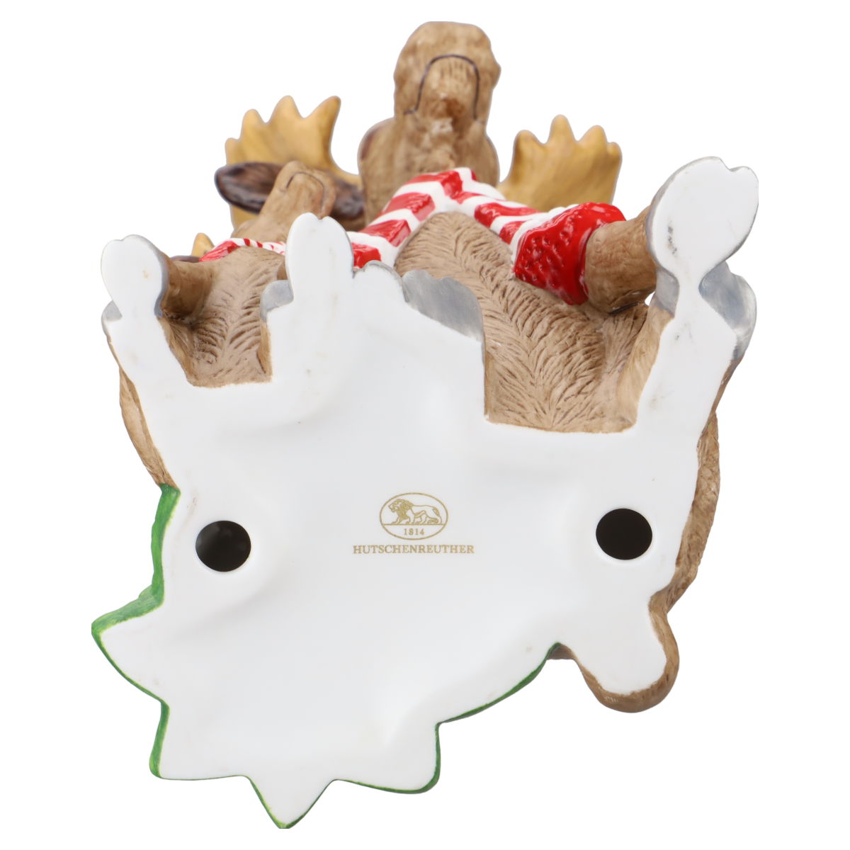 Figur 2 Elche mit Schal und Baum