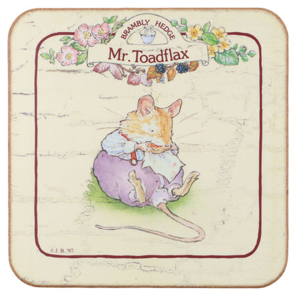 Untersetzer für Gläser Mr. Toadflax