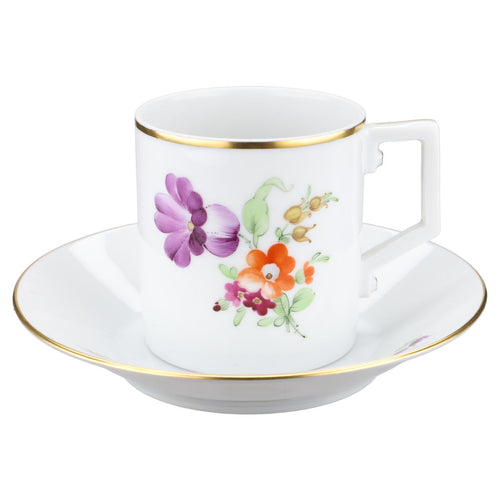 Kaffeetasse mit Untere Tulpe Lila