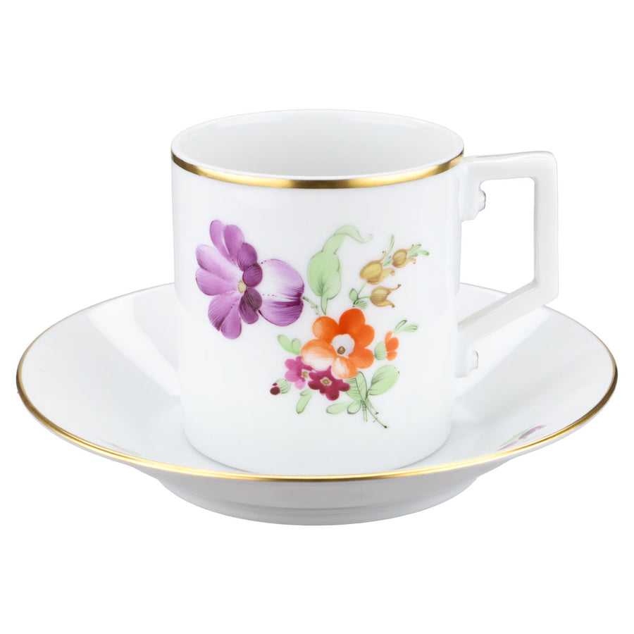 Kaffeetasse mit Untere Tulpe Lila