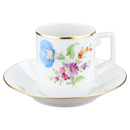 Kaffeetasse mit Untere Sommerblume Blau