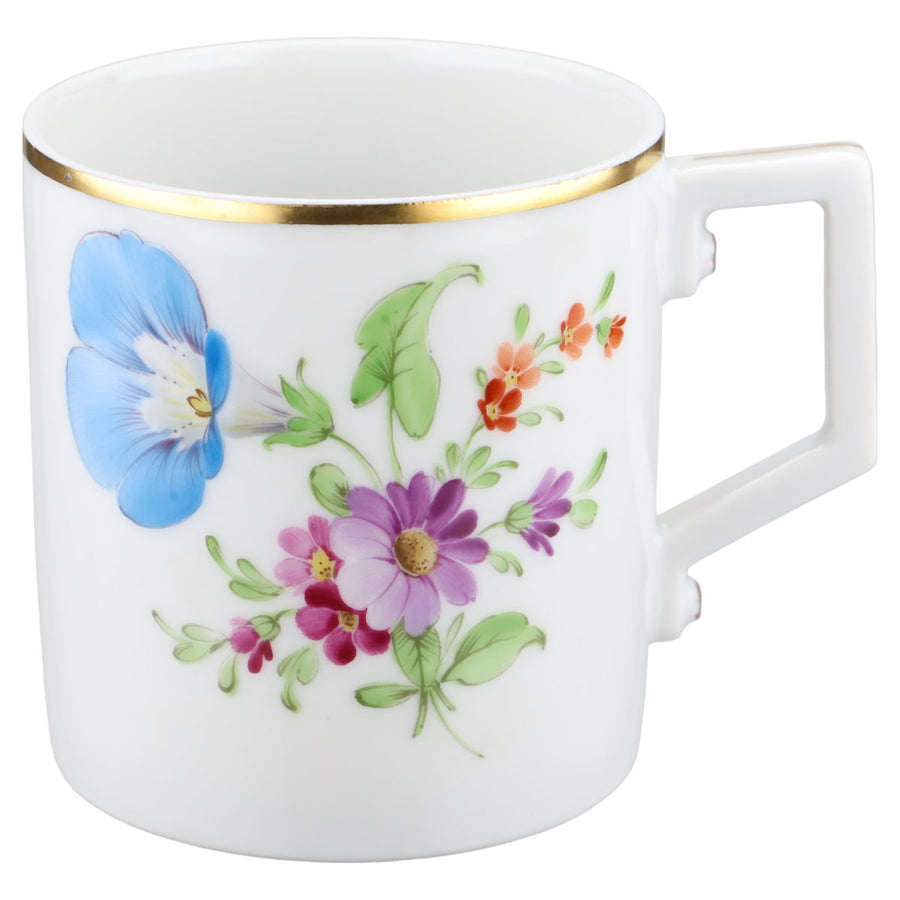 Kaffeetasse mit Untere Sommerblume Blau