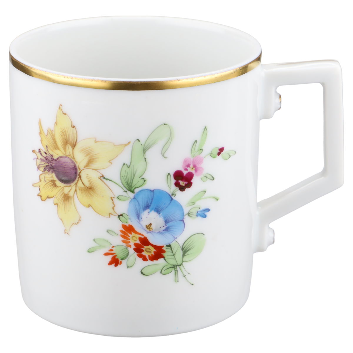 Kaffeetasse mit Untere Sommerblume Gelb