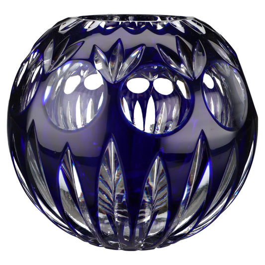 Kugelvase mittelgroß 14 cm kobaltblau