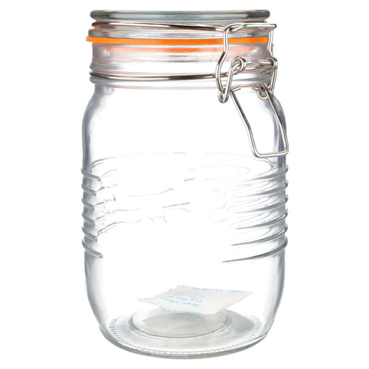 Einmachglas Old Fashioned mit Bügelverschluss 1 l