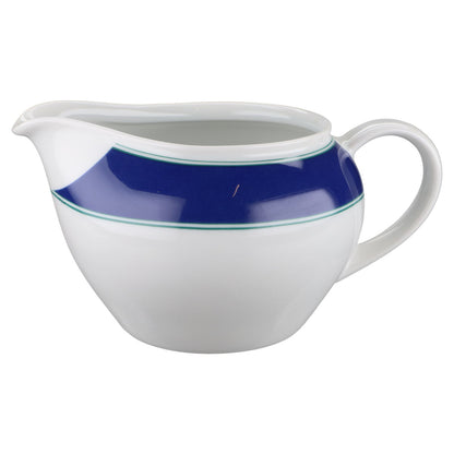 Sauciere ohne Teller Blauer Rand