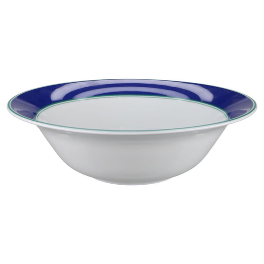Schüssel mittelgroß Blauer Rand