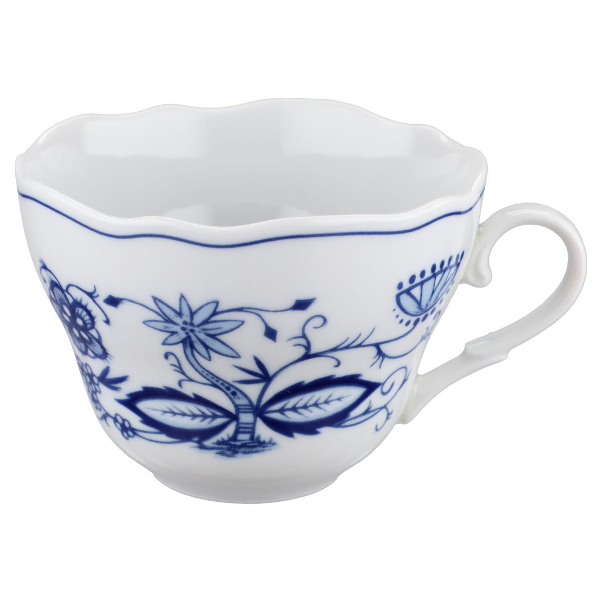 Kaffeetasse gewellter Rand