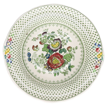 Salatschale mit farbiger Fahne D 16,7 cm H 4 cm