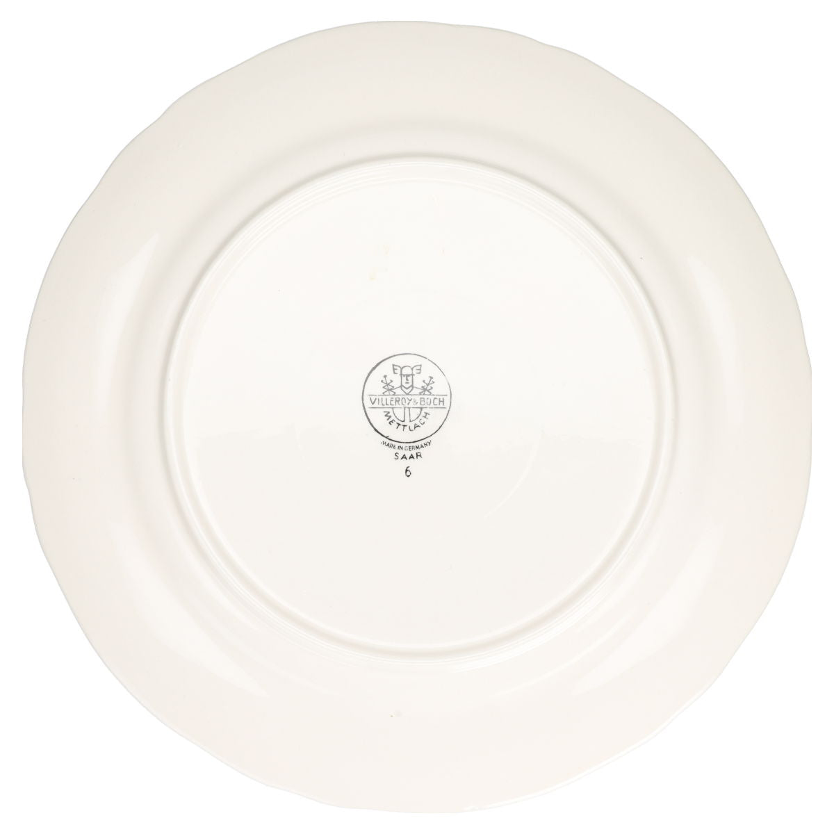 Frühstücksteller Nr. 6 "Aber heut, meine Herren, ....