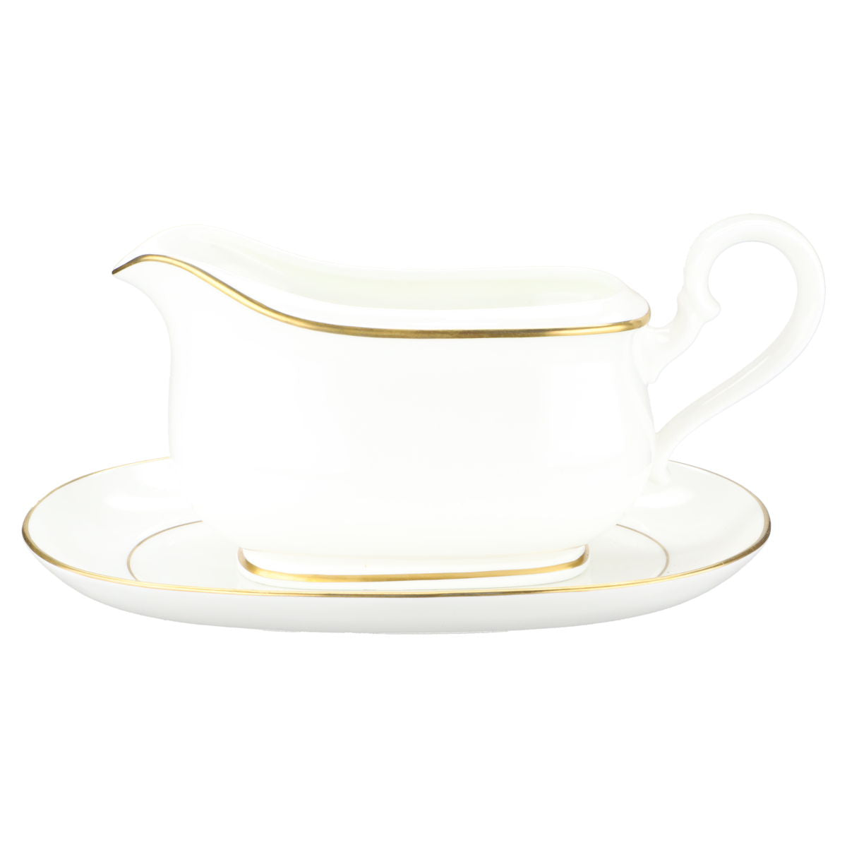 Sauciere mit Teller 2-tlg