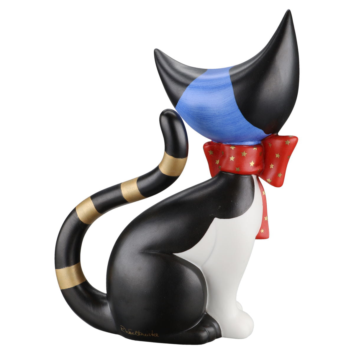 Tierfigur Katze Angela Weihnachtskatze Christmas cat