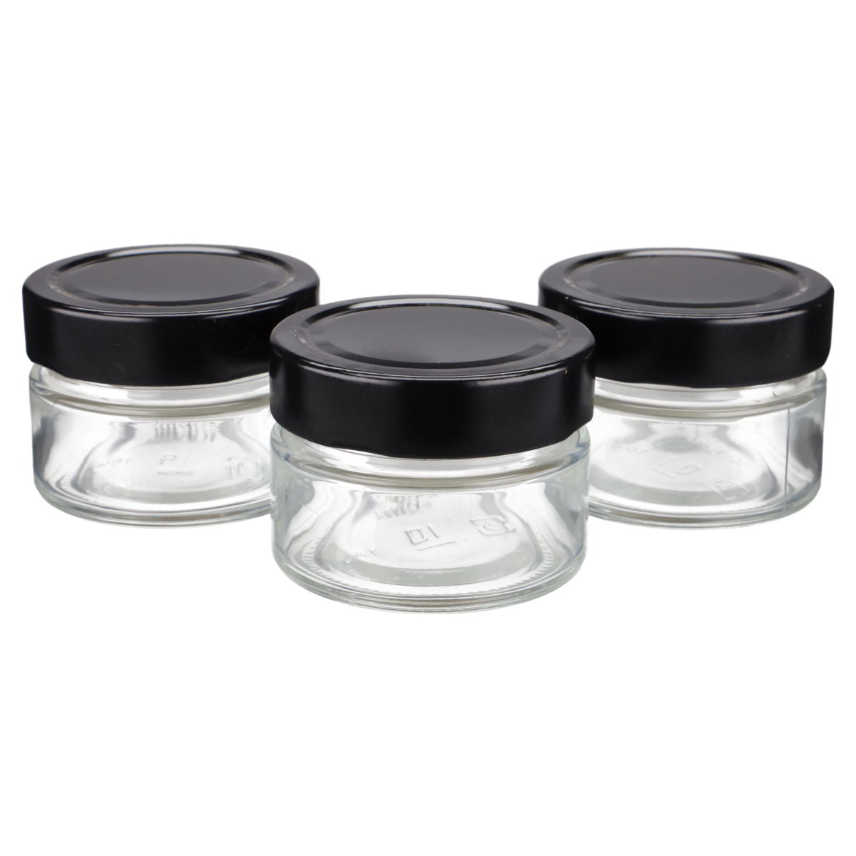3 x Vorratsglas klein mit Drehverschluss