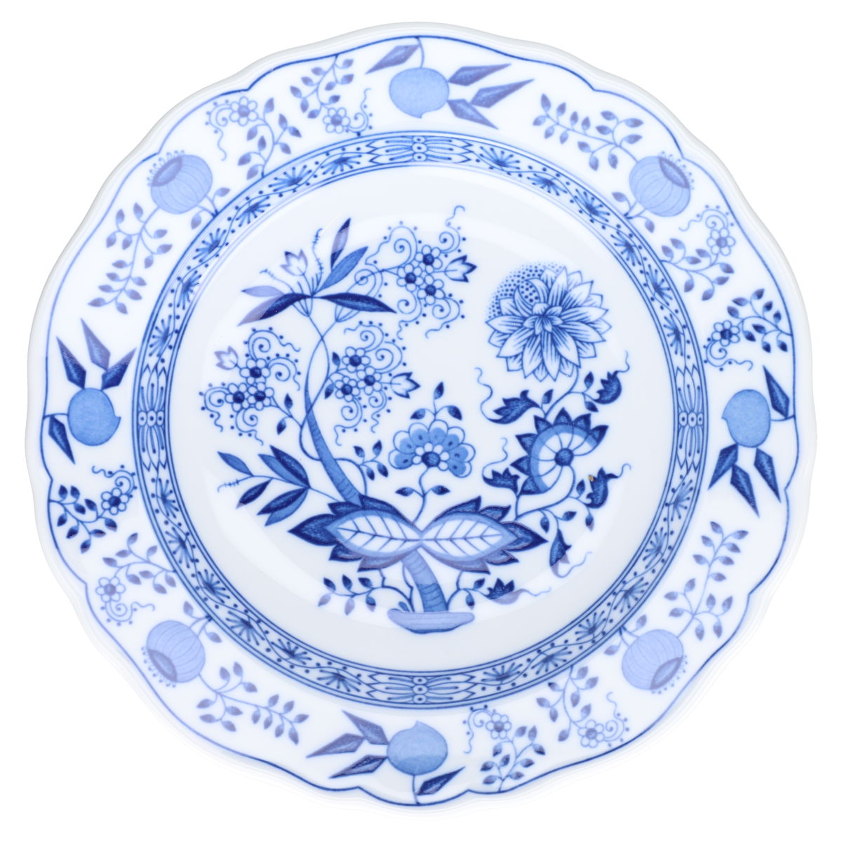 Salatteller mit Fahne