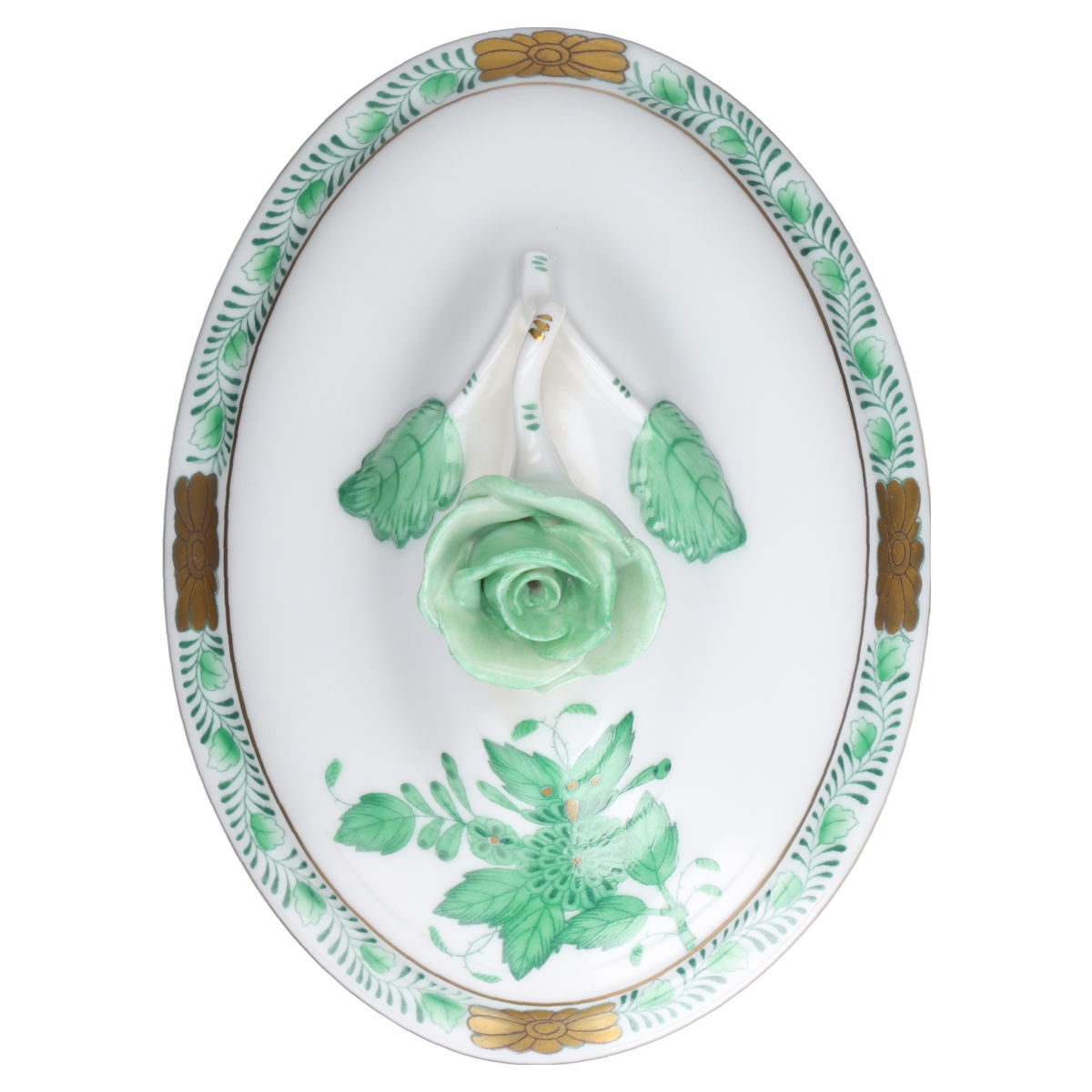 Deckeldose oval Modell 6017 / AV