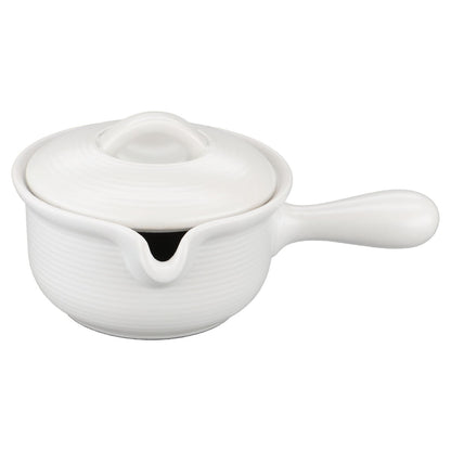 Buttersauciere mit Deckel - flammfest