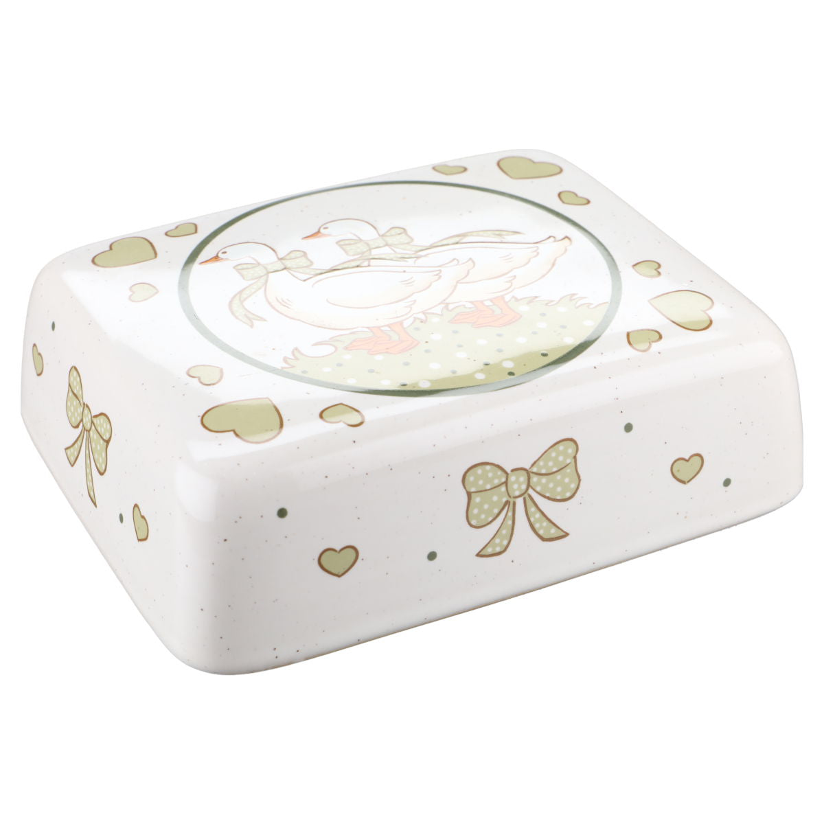 Deckel für Butterdose eckig