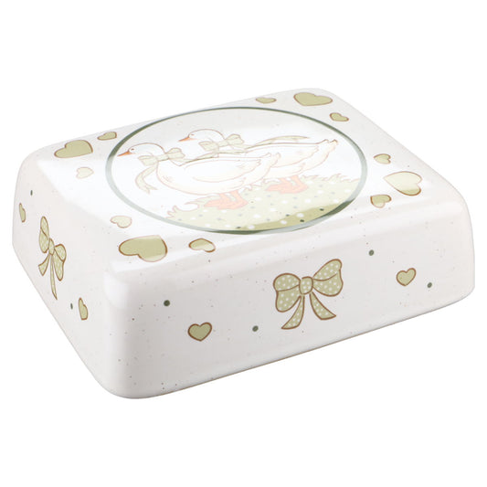 Deckel für Butterdose eckig