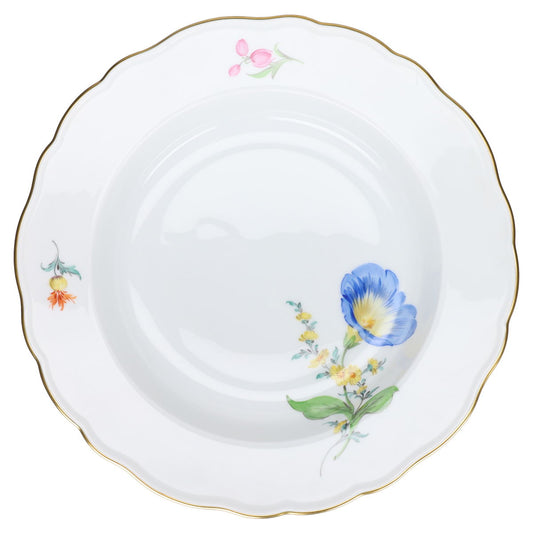 Suppenteller Bandwinde blau