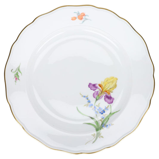 Speiseteller Iris blau