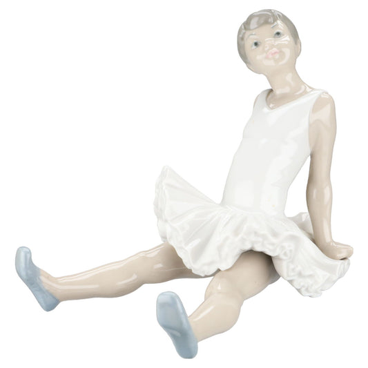 Figur Kleine Ballerina Elevin sitzend