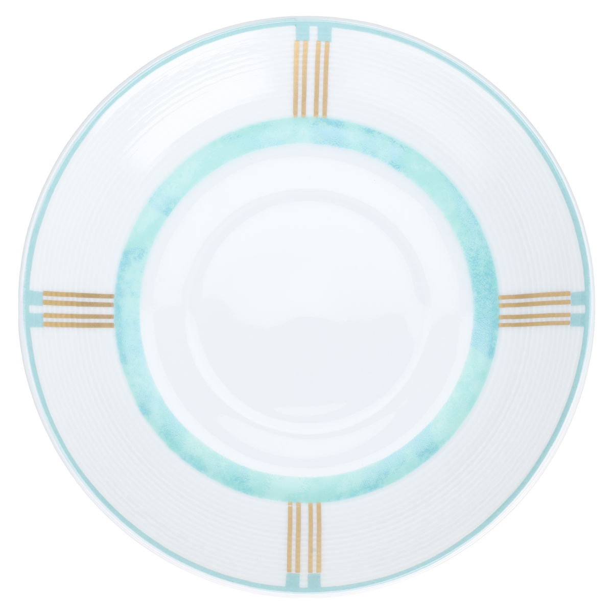 Untertasse hoher Rand