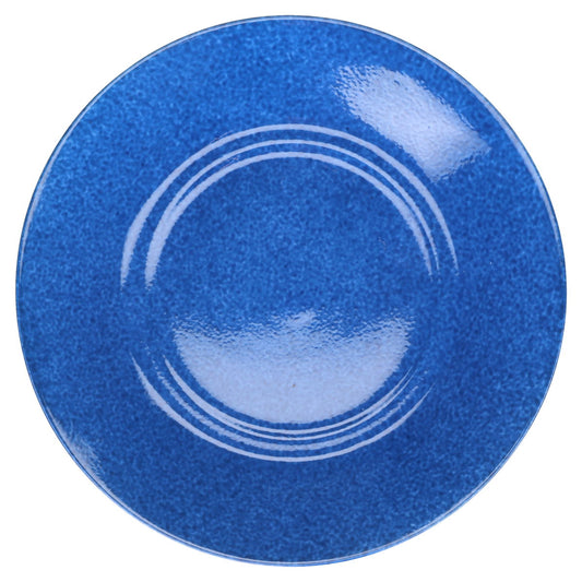 Untertasse für Kaffee blau
