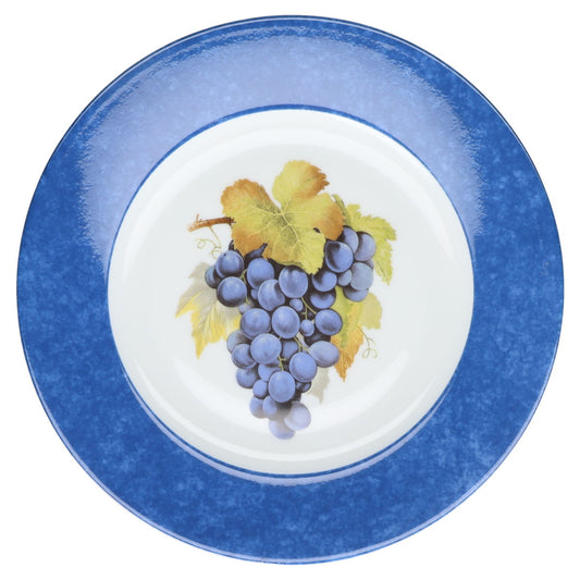 Kuchenteller klein blau - Traube