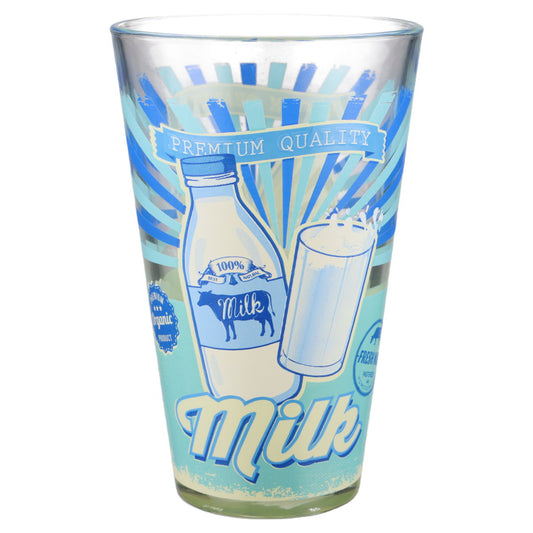 Wasserglas groß Milchglas