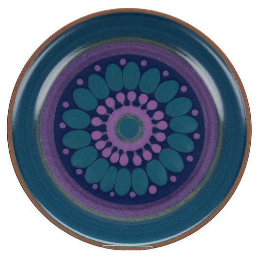 Kuchenteller brauner Rand