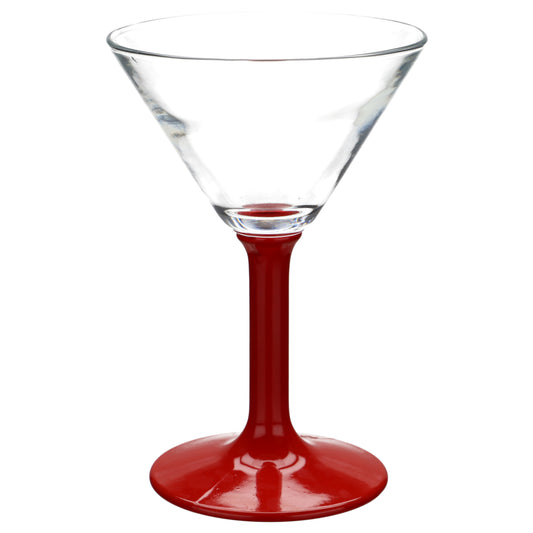 Likörschale Roter Stiel