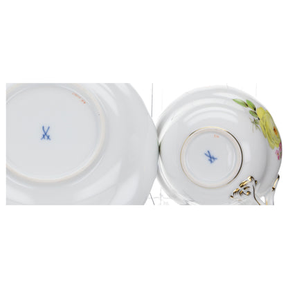 Kaffeetasse mit Untere Prunkwinde blau