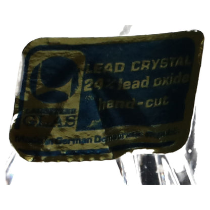 Vase Glasvase klein H 15 cm