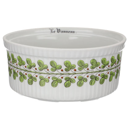Auflaufform klein rund Le Vanneau Doppelkranz