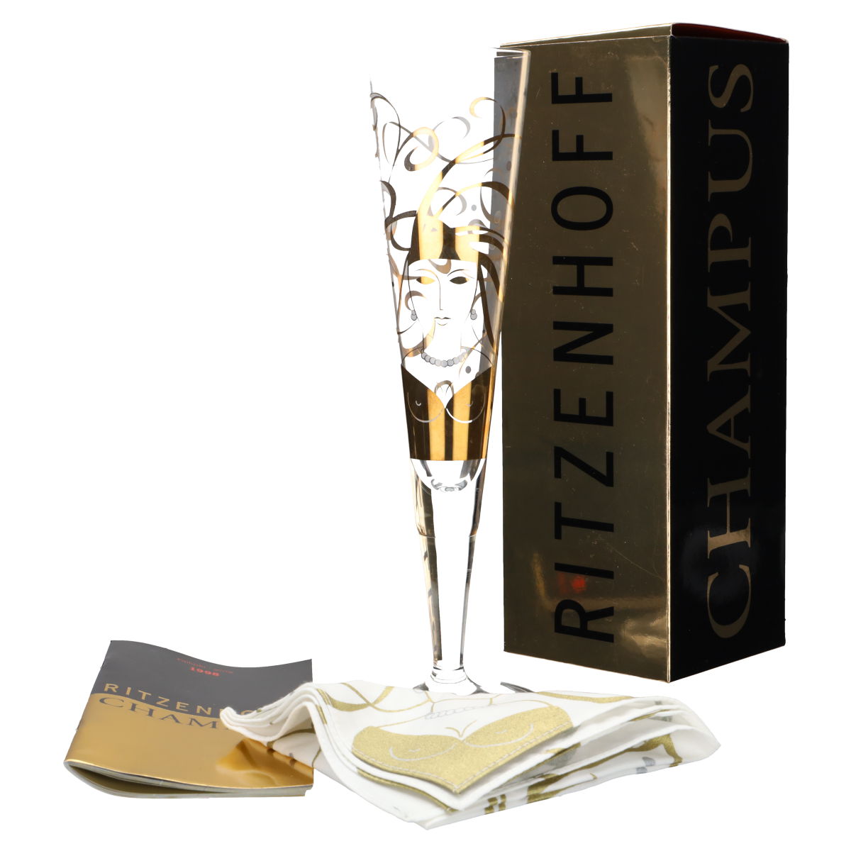 Michael Ritzenhoff Champagner Glas in OVP - Michael Sieger 1998 kaufen | Ritzenhoff Design ...