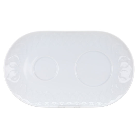 Tablett für Zucker und Milch