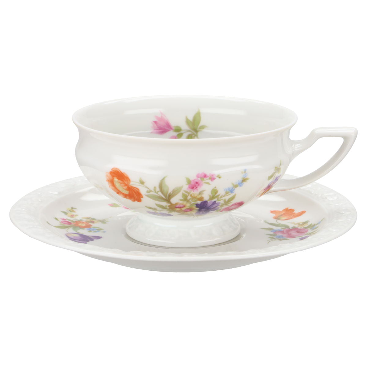 Teetasse mit Untere (offener Fuß)