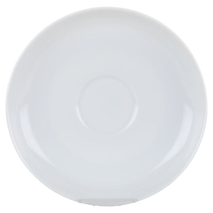 Kaffeetasse mit Untere weiß