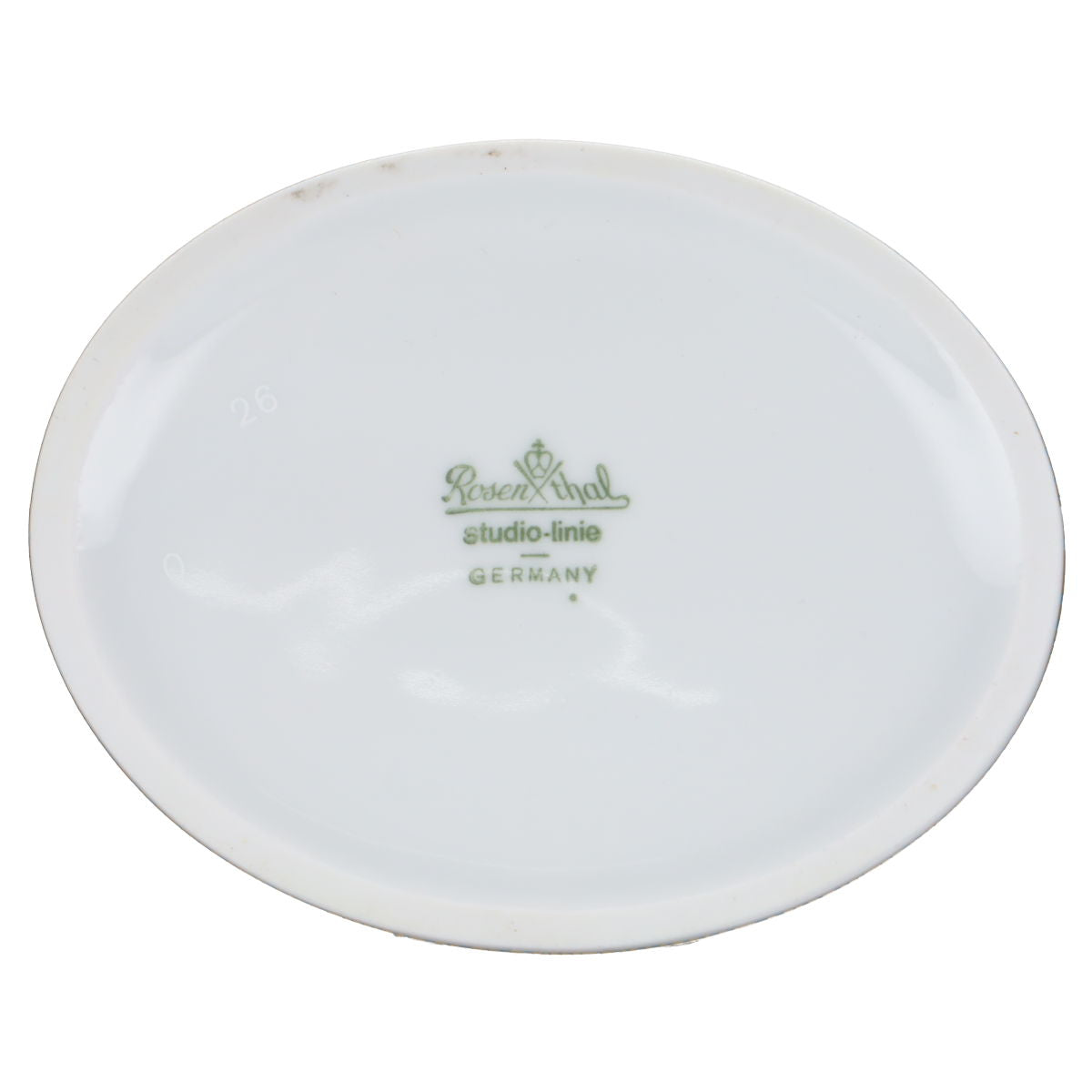 Vase oval Goldmargeriten Form 2767