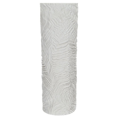 Bodenvase Martin Freyer weiß Relief Biskuit