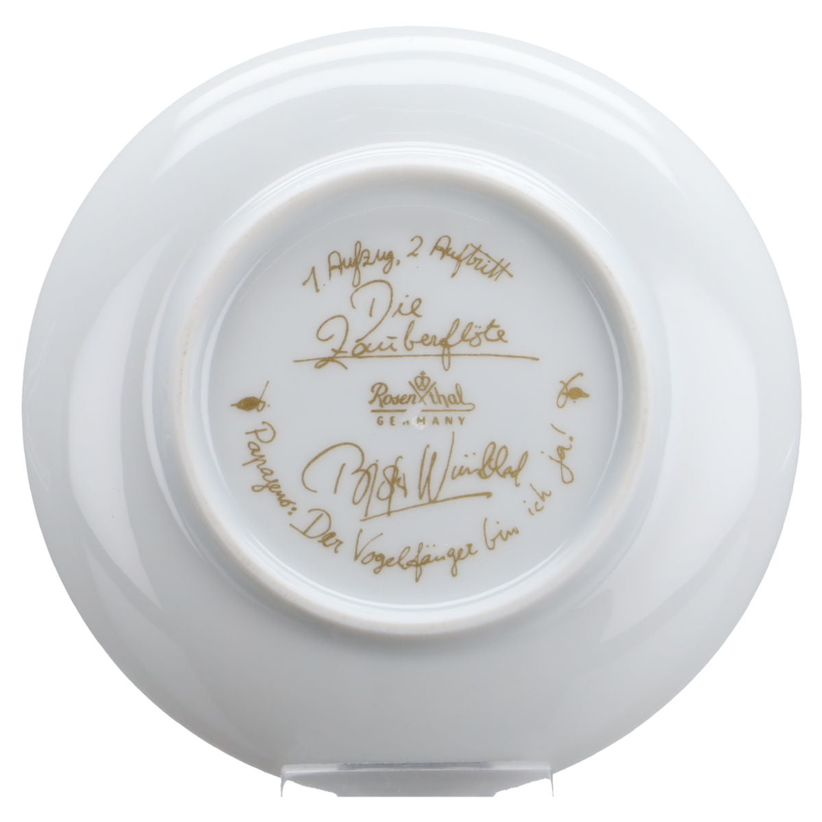 Knabberschälchen Papageno 1. Aufzug II. Wahl