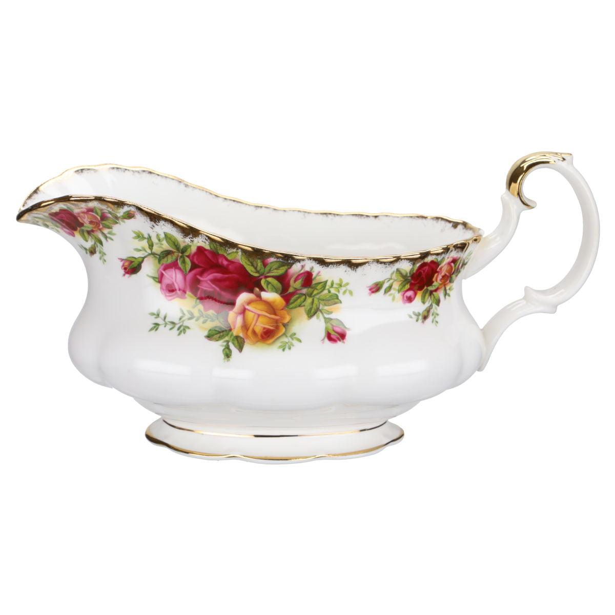 Sauciere mit Teller zweiteilig