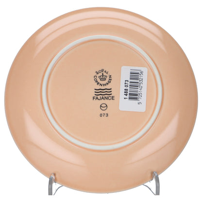 Untertasse für Kaffee lachsfarben 73