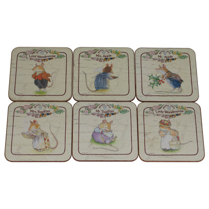 6 Untersetzer für Gläser von Pimpernel in OVP