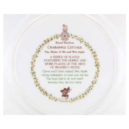 Kuchenteller Crabapple Cottage