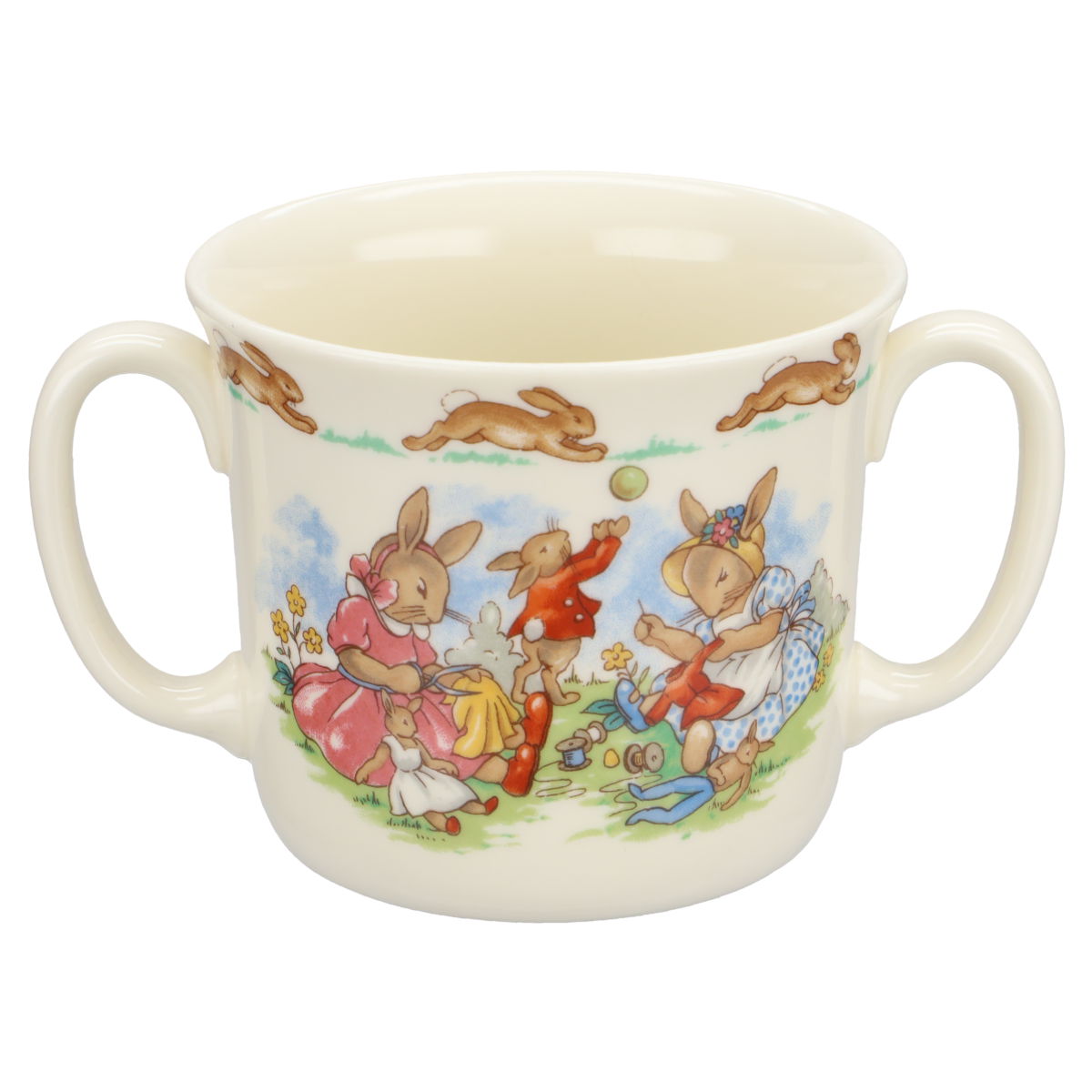 Kakaobecher/Kakaotasse - 2 Henkel - Nähstunde