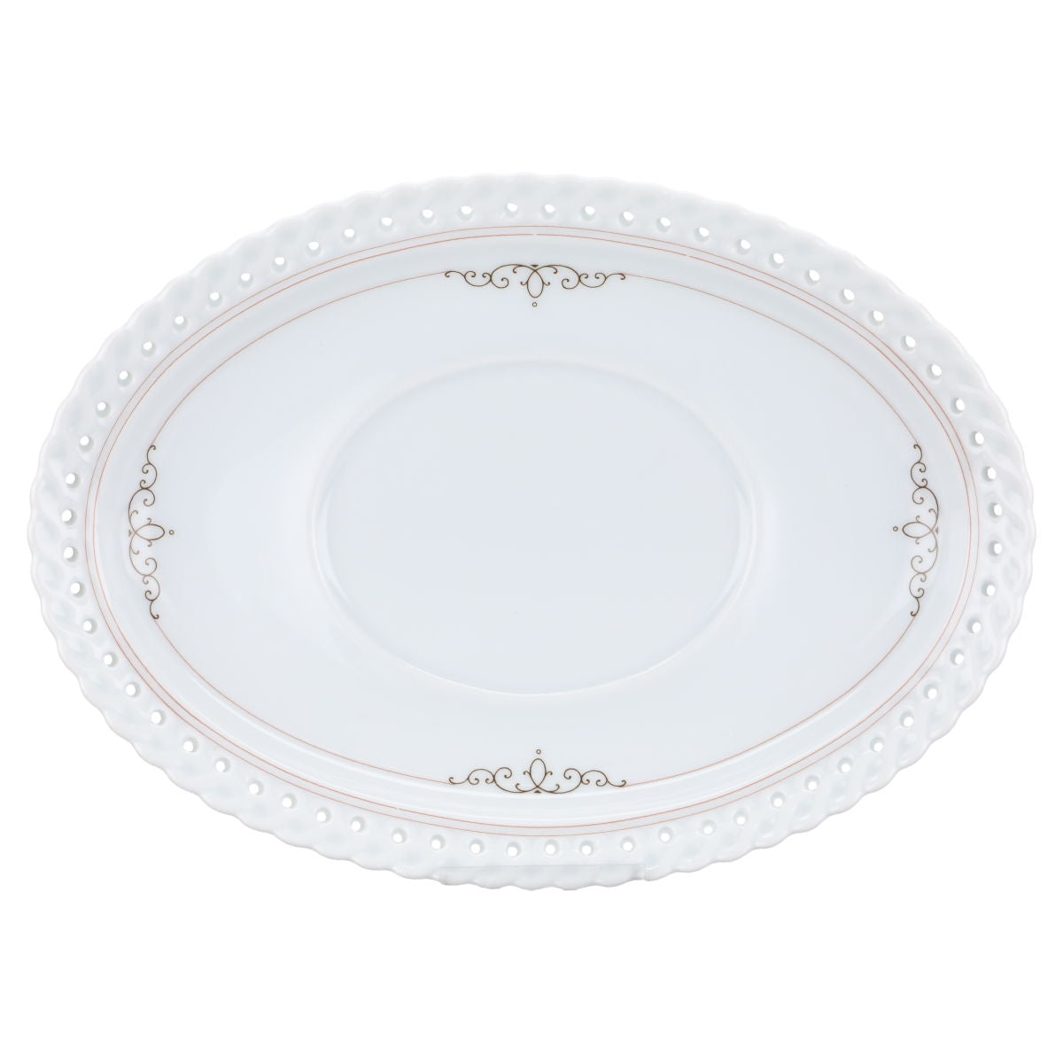 Sauciere mit Teller 2-tlg